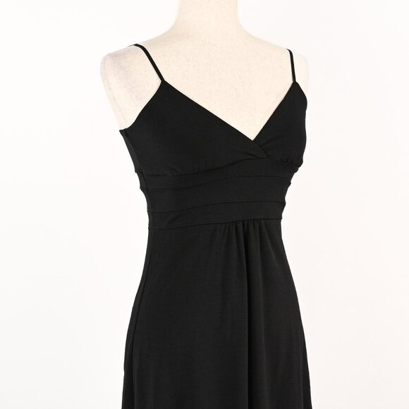 Vintage 90s Black GUESS JEANS Sleeveless Mini Dress - S - Picture 4 of 7